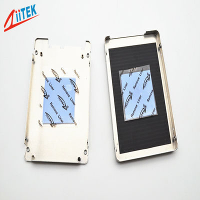 ultra miękki naturalnie lepki 2.0 W/mK niebieski Thermal Gap Filler TIF100-20-05U Arkusz gumy silikonowej -40 do 160 ℃