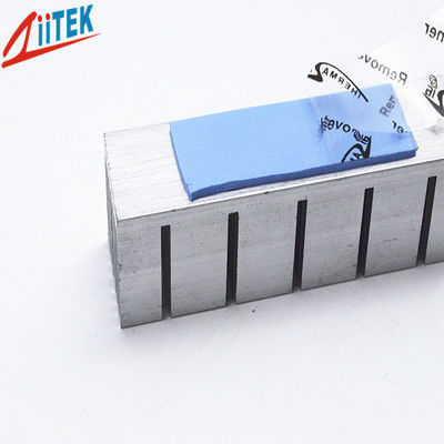 BLUE 3,2 W / MK silikonowy podkład termiczny z 40 SHORE00, Tem -50 do 200 ℃