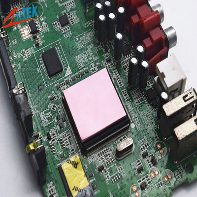 Application In Electronic Parts High Thermal Conductivity 3w Thermal Conductive Silicone Pad