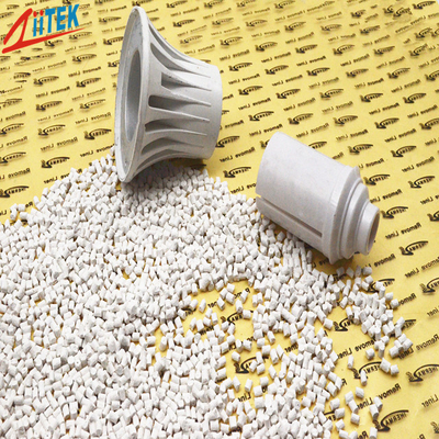 Thermal Conductive Nylon White Plastic Heat Conduction Material In Granules Pellets Form For LED Light Housing