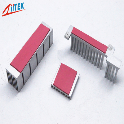 3W/M.K Die Cutting Custom Size Silicone Heat Insulation Thermal Conductive Pad For Switching Power