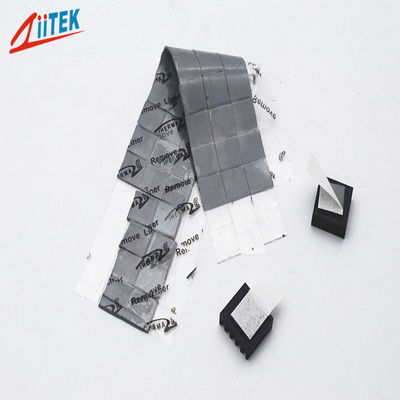 Thermal Pads Pliable Durable Gray Electric Conductive Silicone Sheet For Electronics