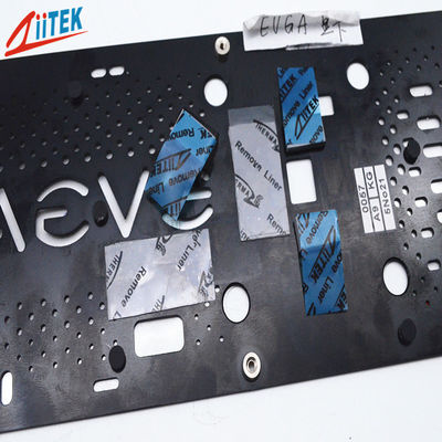 Fabryka Niestandardowy rozmiar Bateria Led Laptop Płytka termiczna 2W 1.5mm Silicone Temals Przewodzące poduszki do chłodzenia GPU CPU